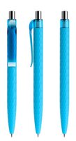 cyanblau / silber poliert