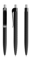 schwarz / silber satiniert