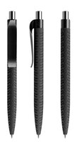 schwarz / silber poliert