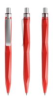rot / silber satiniert