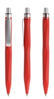 rot / silber satiniert