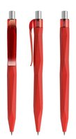rot / silber satiniert