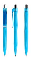 cyanblau / silber poliert