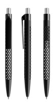 schwarz / silber satiniert
