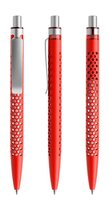 rot / silber satiniert