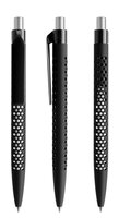 schwarz / silber satiniert