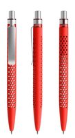 rot / silber satiniert