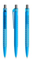 cyanblau / silber poliert