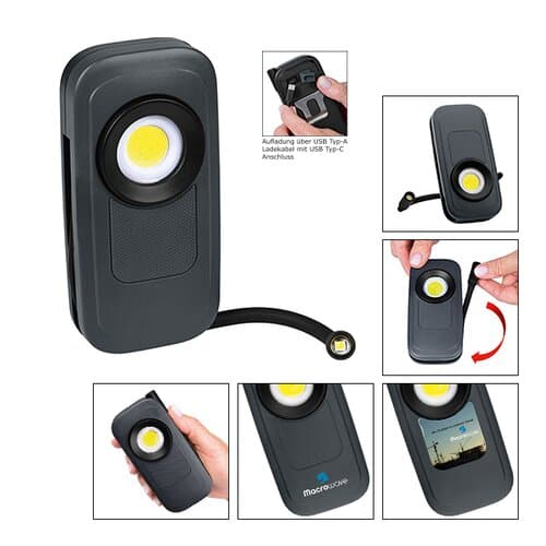 Aufladbare LED Arbeitsleuchte "Power Flex Light 300 L"