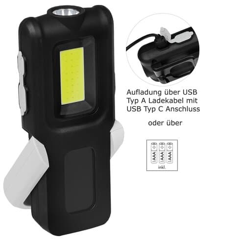 LED Arbeitsleuchte mit Dualbetrieb "Hybrid Power Light 500 L"