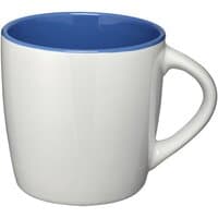 weiß  /  royalblau