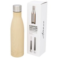 Vasa KupferVakuum Isolierflasche in Holzoptik 500 ml