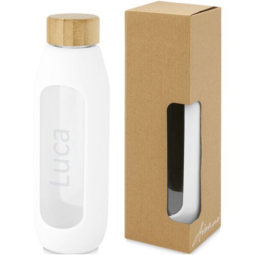 Tidan 600 ml Flasche aus Borosilikatglas mit Silikongriff