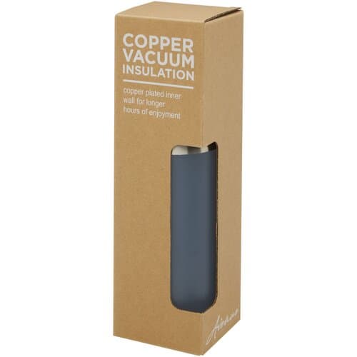 Hulan 540 ml Kupfer-Vakuum Isolierflasche mit Bambusdeckel