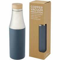 Hulan 540 ml KupferVakuum Isolierflasche mit Bambusdeckel