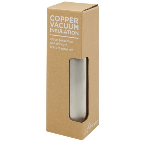 Ljungan 500 ml Kupfer-Vakuum Isolierflasche mit PU Kunststoffband und Deckel