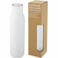 Marka 600 ml KupferVakuum Isolierflasche mit Metallschlaufe