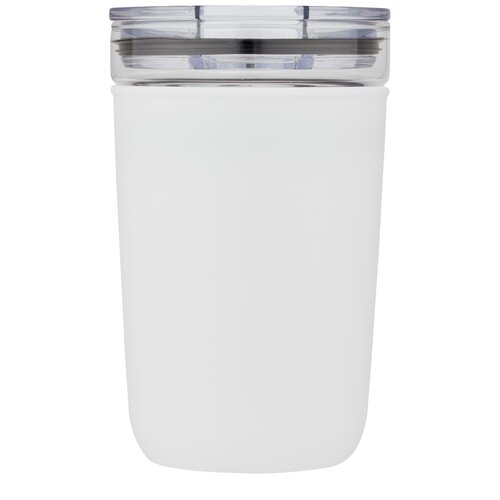 Bello 420 ml Glasbecher mit Außenwand aus recyceltem Kunststoff