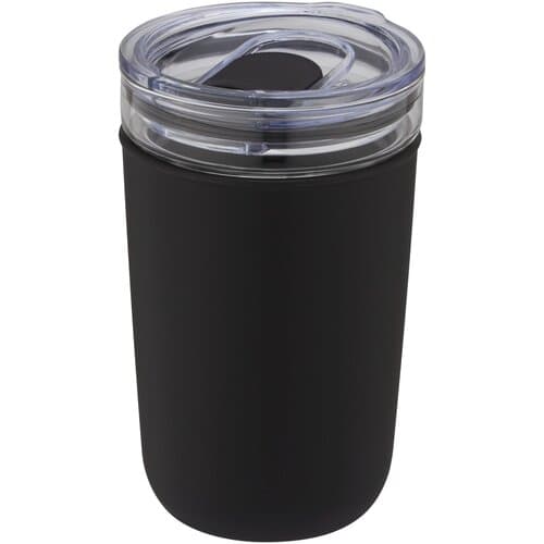 Bello 420 ml Glasbecher mit Außenwand aus recyceltem Kunststoff