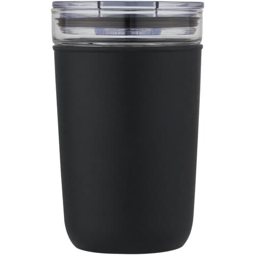 Bello 420 ml Glasbecher mit Außenwand aus recyceltem Kunststoff