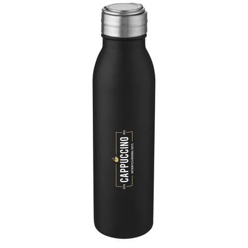 Harper 700 ml Sportflasche aus Edelstahl mit Metallschlaufe