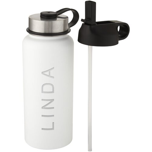 Supra 1 l Kupfer-Vakuum Isolierflasche mit 2 Deckeln