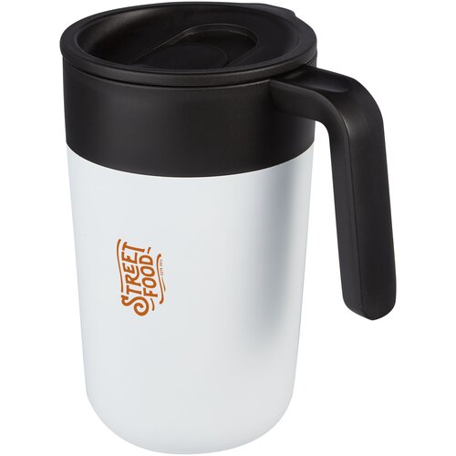Nordia 400 ml doppelwandiger Becher aus Recyclingmaterial
