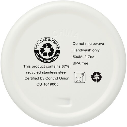 Vasa RCS-zertifizierte Kupfer-Vakuum Isolierflasche aus recyceltem Edelstahl, 500 ml