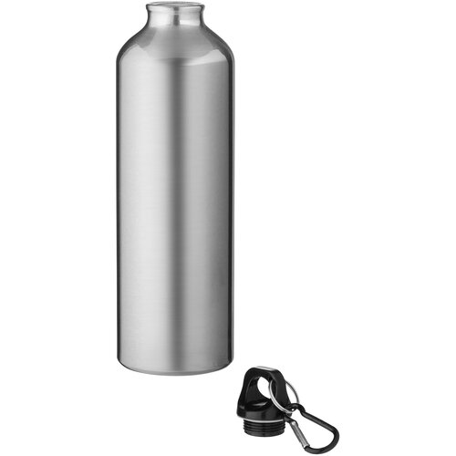Oregon 770 ml RCS-zertifizierte Trinkflasche aus recyceltem Aluminium mit Karabinerhaken