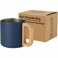 Bjorn RCSzertifizierter Becher aus recyceltem Edelstahl mit KupferVakuumisolierung 360 ml
