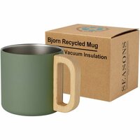Bjorn RCSzertifizierter Becher aus recyceltem Edelstahl mit KupferVakuumisolierung 360 ml