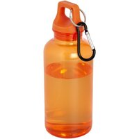 Oregon 400 ml RCSzertifizierte Trinkflasche aus recyceltem Kunststoff mit Karabiner