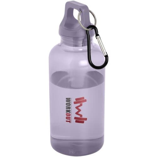 Oregon 400 ml RCS-zertifizierte Trinkflasche aus recyceltem Kunststoff mit Karabiner