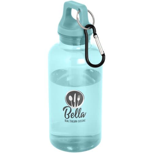 Oregon 400 ml RCS-zertifizierte Trinkflasche aus recyceltem Kunststoff mit Karabiner