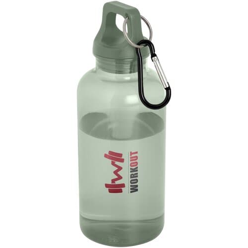 Oregon 400 ml RCS-zertifizierte Trinkflasche aus recyceltem Kunststoff mit Karabiner