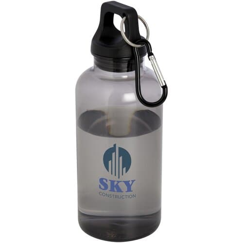 Oregon 400 ml RCS-zertifizierte Trinkflasche aus recyceltem Kunststoff mit Karabiner
