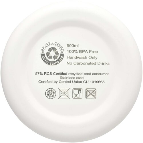 Spring 500 ml RCS-zertifizierte Kupfer-Vakuum Isolierflasche aus recyceltem Edelstahl