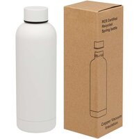 Spring 500 ml RCSzertifizierte KupferVakuum Isolierflasche aus recyceltem Edelstahl
