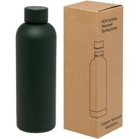 Spring 500 ml RCSzertifizierte KupferVakuum Isolierflasche aus recyceltem Edelstahl