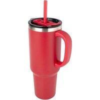 Sydney 1200 ml doppelwandiger RCSzertifizierter KupferVakuum Isolierbecher mit Strohhalm