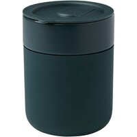 Java 330 ml Keramikbecher mit Silikonhülle und Kunststoffdeckel