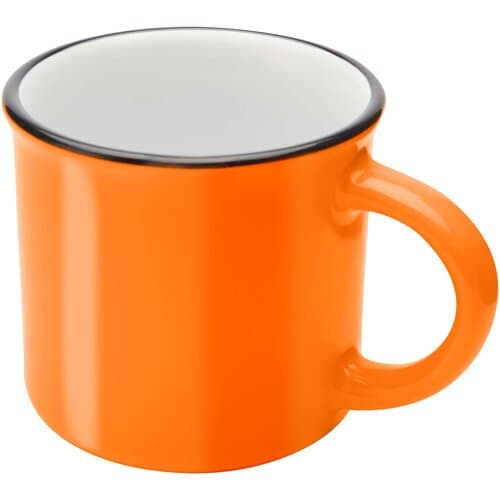 Bari Keramiktasse 240 ml mit glänzender Oberfläche