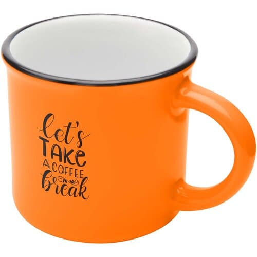 Bari Keramiktasse 240 ml mit glänzender Oberfläche