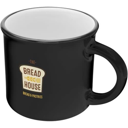 Bari Keramiktasse 240 ml mit glänzender Oberfläche