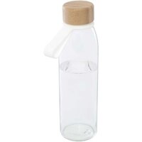 Porto 500 ml GlasFlasche mit Silikongriff und Bambusdeckel