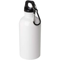 Oregon 400 ml RCSzertifizierte einwandige Trinkflasche aus Edelstahl mit Karabinerhaken