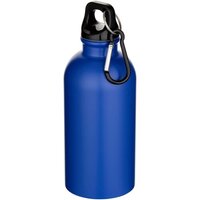 Oregon 400 ml matte RCS-zertifizierte einwandige Trinkflasche aus recyceltem Edelstahl mit Karabinerhaken