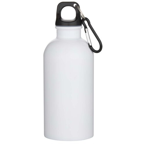 Oregon 400 ml RSC-zertifizierte einwandige Sublimation Trinkflasche aus recyceltem Edelstahl mit Karabinerhaken