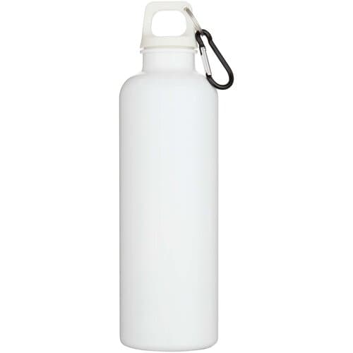 Oregon 750 ml einfarbige RS-zertifizierte Wasserflasche aus recyceltem Kunststoff mit Karabinerhaken