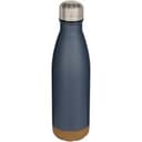 Cove 500 ml doppelwandige, vakuumisolierte Trinkflasche aus Edelstahl mit Korkdetails